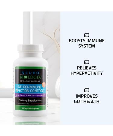 Neurobiologix Neuro-Immune Infection Control - 120 Capsules - Buy Online on GoSupps.com