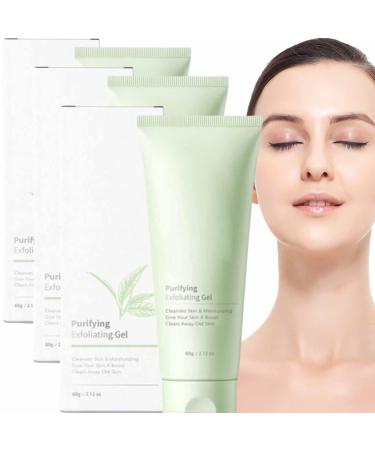 Purifying Exfoliating Gel Exfoliating Gel Exfoliating Gel for Face Purifying Exfoliating Gel Moisturizing Cleanses Skin Give Gentle Exfoliating Scrub Gel for Face And Body