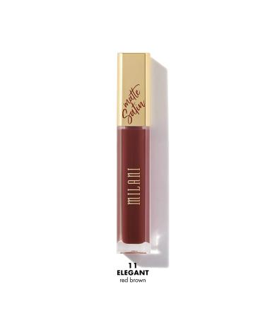 Milani Amore Satin Matte Lip Cr me - Elegant | Cruelty-Free Nourishing Lip Gloss - Buy Online on GoSupps.com