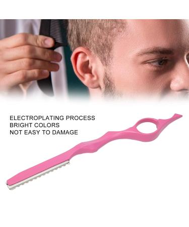 Professional Pink Hair Styling Razor - Stainless Steel Thinning Comb for Salon & Home Use - Buy Online on GoSupps.com