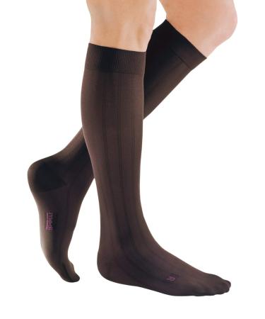 mediven for Men Classic 15-20 mmHg Calf High Closed Toe - Brown V Standard
