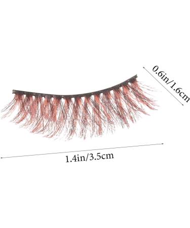 4 Pairs natural colored fake lashes curly European and American makeup false lashes false eyelashes wispy women false lashes 3d eyelashes slim Imitation Fake eyelashes fluffy - Buy Online on GoSupps.com