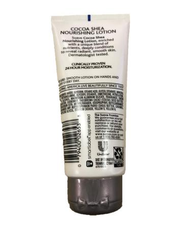 Suave Skin Therapy Cocoa Butter Moisturizer with Shea Butter - Hydrating Lotion 3 fl oz | International Shipping Available - Buy Online on GoSupps.com