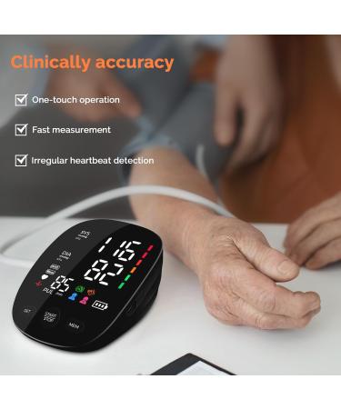 Automatic Blood Pressure Monitor - XL Upper Arm Cuff Dual User 240 Memory LED Display - Perfect for Home Use - Buy Online on GoSupps.com