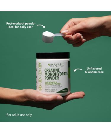 Micronized Creatine Monohydrate Powder - 5g Unflavored Post-Workout Recovery for Lean Muscle Mass Endurance and Energy Production - Easy-to-Mix - Vegan Non-GMO Gluten-Free - 60 Servings 60 Servings (Pack of 1) - Buy Online on GoSupps.com