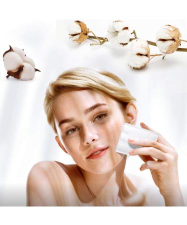 Buy Hypoallergenic Makeup Remover Cotton Pads | Soft Strong Lint-Free | Ideal for Face Lips Eyes & Nail Polish Removal - Buy Online on GoSupps.com