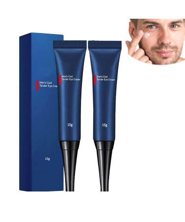 RENTANAC East Moon Mens Cool Tender Eye Cream, Instant Firm Eye Tightener Eye Bag Cream, Anti Aging Eye Cream Under Eye, Awaken Peptide Depuffing Eye Gel, Reduces Puffiness