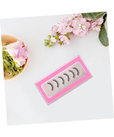 Buy Minkissy 30pcs False Eyelash Box - Perfect Organizer for Fake Lashes | Empty Lash Holder Case - Pink Cosmetic Storage - Buy Online on GoSupps.com