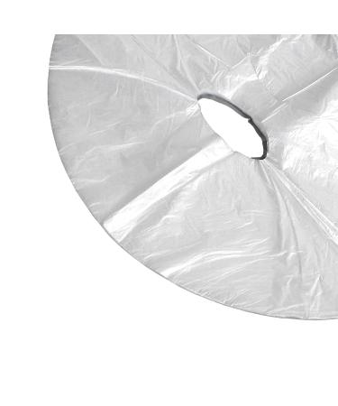 100 Pieces Disposable Plastic Film Face Mask Sheets - DIY Beauty & Skin Care | Moisturizing Facial Mask Paper for Home Use - Buy Online on GoSupps.com