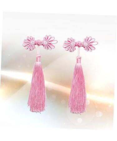 FRCOLOR 2 Pairs Kids Hairpin for New Year Party Hair Clip Tassels Barrettes Chinese New Year Hair Clips Children Hairpin Kids Barrettes for Hair Chinese Knot Japanese-style Baby - Buy Online on GoSupps.com