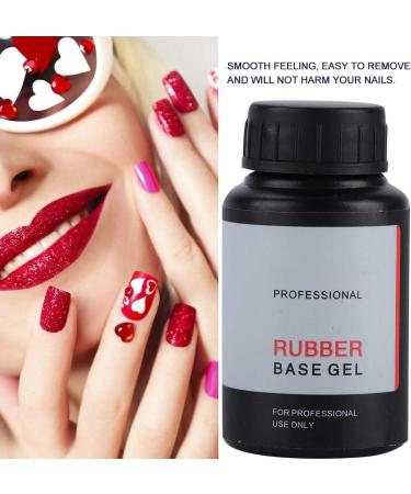 30ml Rubber Base Gel Nail Polish | Long-lasting UV Gel Top Coat for DIY Manicure - Buy Online on GoSupps.com