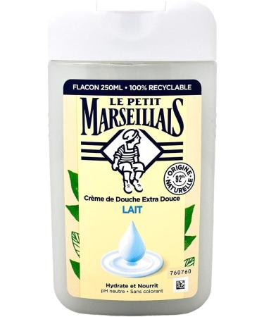 The Little Marseillais Le Petit Marseillais Shower Gel with Milk 3 x 250 ml from France lait milk 250 ml 3er Pack - Buy Online on GoSupps.com