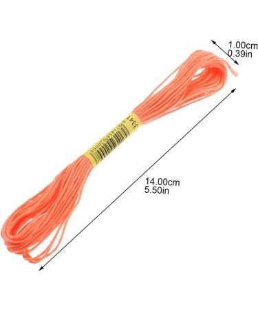 Exceart 124 Pieces Cotton Cross Stitch Thread - Colorful DIY Craft & Bracelet Making Yarn - Buy Online on GoSupps.com