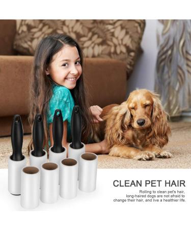 480 Sheet Extra Sticky Lint Roller - Pet Hair Remover for Clothes - 4 Handles + 8 Refills - Buy Online on GoSupps.com