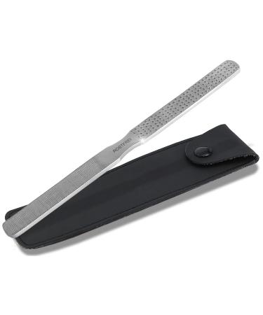 Professional callus file rasp callus remover foot file foot care in a matching storage case