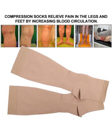 Compression Socks 33-46 mmHg for Men & Women | Knee-High Athletic Fit for Running Travel & Relaxation - International Shipping - Buy Online on GoSupps.com
