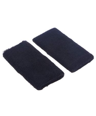 EXCEART 1Pair wristbands for men sports towel Cotton Stretchy Basketball Sweatbands Sweat Absorbing Sweatbands bracers Sports sweatband wristband Cotton Wristbands sports belt man running