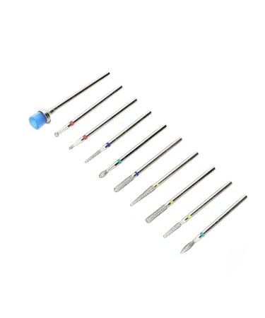 SONEW 10PCS Nail Grinding Head Set - Polishing Manicure Tools for DIY Nail Art & Skin Removal | International Shipping Available - Buy Online on GoSupps.com
