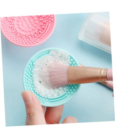 Beaupretty 18 Pcs Makeup Brush Cleaner Pad - Essential Cosmetic Brush Cleaning Mats & Gadgets for Flawless Beauty - Buy Online on GoSupps.com