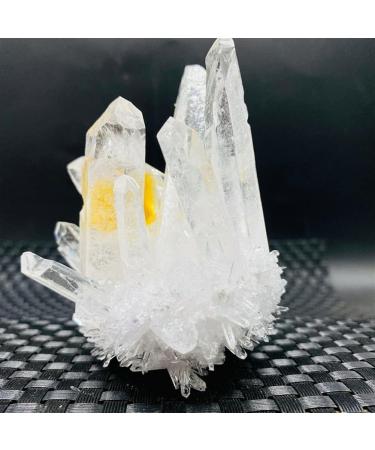 Natural Clear Ghost Phantom Quartz Crystal Cluster Rock Stones and Crystals Reiki Specimen Home Decor Suitable for Furniture Decoration (Color : 400-450g) - Buy Online on GoSupps.com