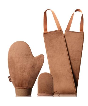 Sanfery Self Tanner Mitt - Self Tanning Mitt Applicator with?US Patent?Tanning Glove for Self Tan Mitt Applicator, Back Applicator, Mini Self Tan Mit, 3 Set Tanning Mitts Self Tanner Glove, Tan Glove - Buy Online on GoSupps.com