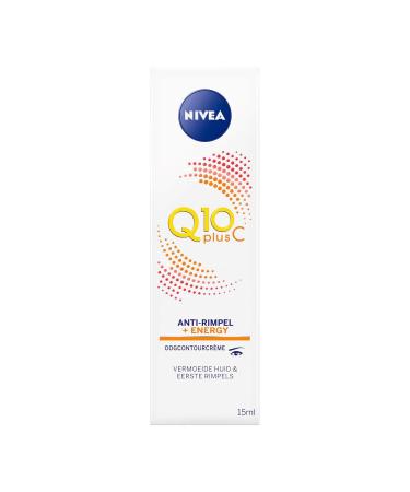 NIVEA Q10 Plus Anti-Wrinkle + C Energizing Eye Cream - 15 ml | Revitalize Eyes Reduce Wrinkles - Buy Internationally - Buy Online on GoSupps.com