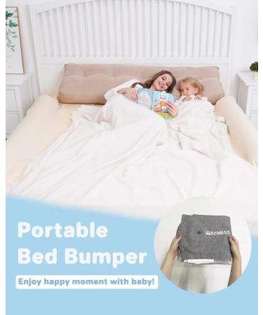 Inflatable Toddler Bed Rail for Travel 67" x 47" - MBQMBSS Bed Rail Bumpers for Toddlers - Portable Travel Bed Rail Bumper (170 cm) 170CM - Buy Online on GoSupps.com