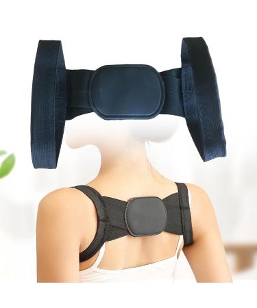 Posture Corrector Support 2 Colors Adjustable Back Brace Posture Corrector Wear-resistant Elasticity Black - Buy Online on GoSupps.com