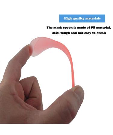 60 Pcs Makeup Face Plastic Spatulas for Facial Skin Care - 5 Inch Multicolor Spoon Spatulas - Buy Online on GoSupps.com