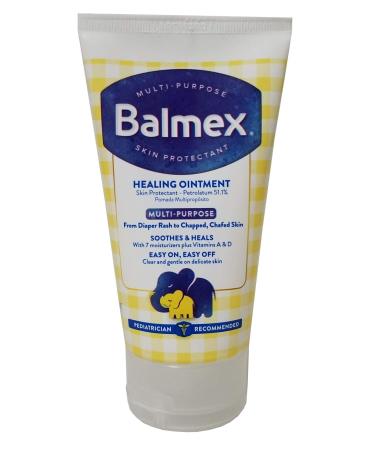 Balmex Multi-Purpose Healing Ointment from Diaper Rash to Chapped Chafed Skin Soothes & Heals 3.5 OZ - 4 Pack