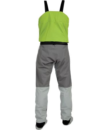Kokatat Men's Hydrus Whirlpool Bibs with Relief Zipper & Socks - Lichen Medium | Waterproof Fishing Gear - Buy Online on GoSupps.com