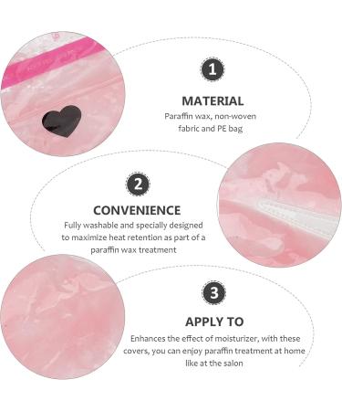 NOLITOY 2paires Couvre-mains Et Paraffine Th rapie De Beaut Cire Pour Soins Des Mains R utilisables Pour Hydratant Domicile - Buy Online on GoSupps.com