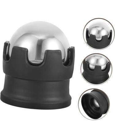 Stainless Steel Face Massager & Muscle Roller - Manual Ball for Circulation & Relaxation - Buy Online on GoSupps.com