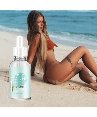  Katutude Katutude Self-Tanning Drops Self-Tanning Mist Self-Tanning Serum Sunless Self-Tanning Water for Face and Body Fast Tanning for Body and Face 30ml - Buy Online on GoSupps.com