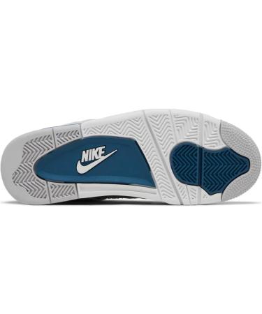 Buy AIR JORDAN 4 Retro Black/White-Metallic Silver 555028-001 Size 42.5 | International Shipping Available - Buy Online on GoSupps.com