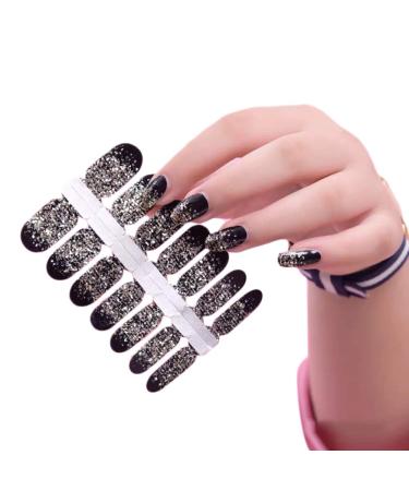 Shop 14pcs Waterproof Nail Polish Strips - Decals & Sequins for Stunning Manicure Tips | International Shipping - Buy Online on GoSupps.com