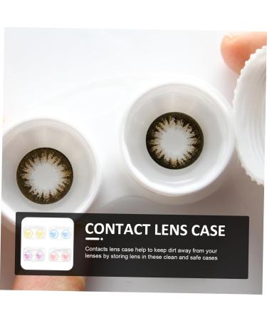 JECOMPRIS 4 Series Travel Size Contact Lens Solution & Makeup Organizer - Portable Cosmetic Clinic Box with Mirror - Buy Online on GoSupps.com