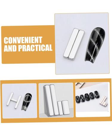 minkissy 4 Sets Nail Magnet Nail Gel Polish Cat Eye Gel Nail Polish Magnet Magnetic Nail Polish Kit Magnet for Nails Polish Cat Eye Magnetic Tool Cat Eyes Magnets Strip Suite - Buy Online on GoSupps.com