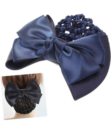 Ipetboom Hair Clip Bun Cover Bowknot Hair Clip with Hairnet Hair Net for Women French Barrette Bowknot French Hair Clip Bun Net Barrettes for Women Bow Hair Net Scarf Overlay Network Nurse - Buy Online on GoSupps.com