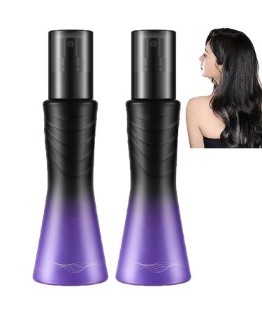 Leave-In Refreshing Volume Non-Sticky Spray for Hair Care Airy Pomade Long-Lasting Styling Fluffy Leave-in Conditioning Spray (2PCS)