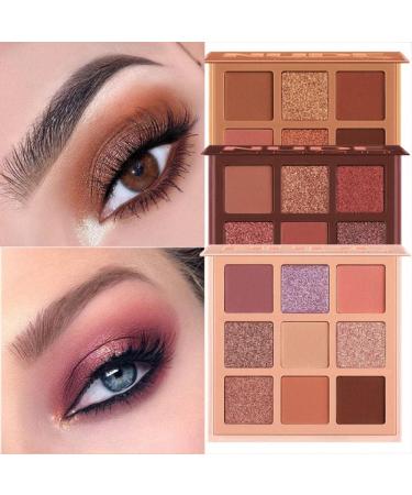 9 Colors/Set Long Lasting Waterproof Eyeshadow Palette Eye Makeup Cosmetic Profesional Matte Eyeshadow Palette - Buy Online on GoSupps.com