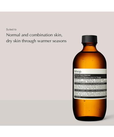 Aesop Fabulous Face Cleanser 200mL - Paraben-Free, Cruelty-Free & Vegan - Buy Online on GoSupps.com