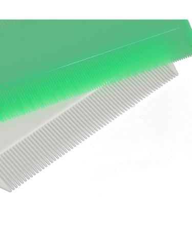 Double Sided Nit Fine Tooth Head Lice Comb 2 Pcs - Plastic Hair Care for Kids & Pets - Buy Online on GoSupps.com