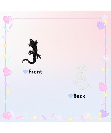 24Pcs Reptile Animals Cupcake Toppers Black Glitter Snake Crocodile Cake Decor Reptile Animals Cake Decorations for Baby Shower Reptile Pet Themed Birthday/Rainforest Party Decoration - Buy Online on GoSupps.com