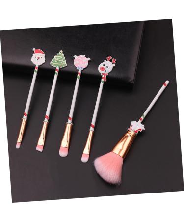 12 Pcs Abaodam Concealer Brush Set - Perfect Christmas Cosmetic Tools for Women | Foundation Lipstick & Blending Brushes with Toiletry Bag - Travel-Friendly Mermaid Design - Buy Online on GoSupps.com