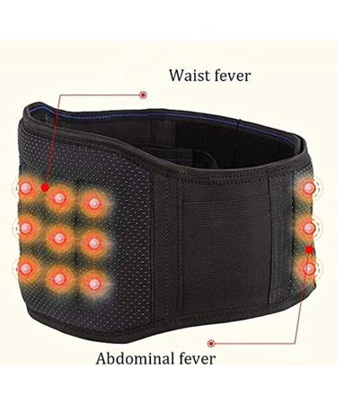 Back Support Belt for Lower Back Pain Relief - Adjustable Breathable Lordosis Belt for Men/Women - XL & XXL Sizes Available in Black - Buy Online on GoSupps.com