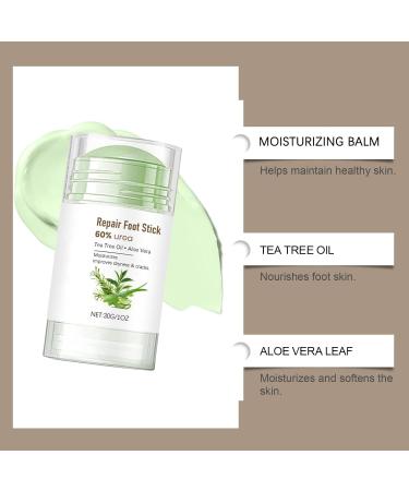  ZLHHRZJX Urea & Aloe Vera Tea Tree Foot Cream Urea Foot Cream Cracked Heels Dry Skin Foot Ebs & Hands In St/ick (4 PCS) - Buy Online on GoSupps.com