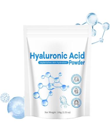  Duqulle Hyaluronic acid powder hyaluronic acid gel for skincare deep hydrating face serum water-soluble moisturizing component for skin hydration supplement - Buy Online on GoSupps.com