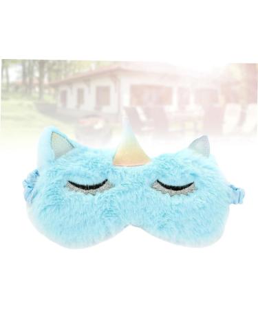 NOLITOY Night Blindfold Sleep Mask | Comfortable Eye Cover for Better Sleep | Blue | International Shipping Available - Buy Online on GoSupps.com