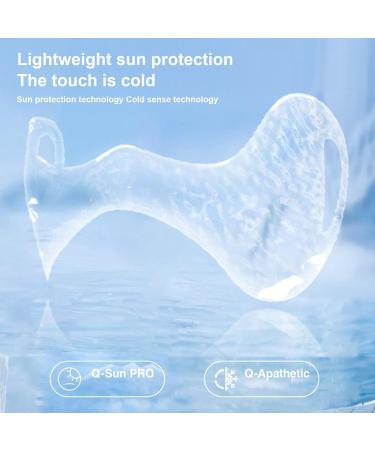 Sun Protection Face UV Protection Eye Contour for Outdoor Sports Anti-UV Nose and Skin for Hiking Running Fishing and Outdoor Activities - Buy Online on GoSupps.com